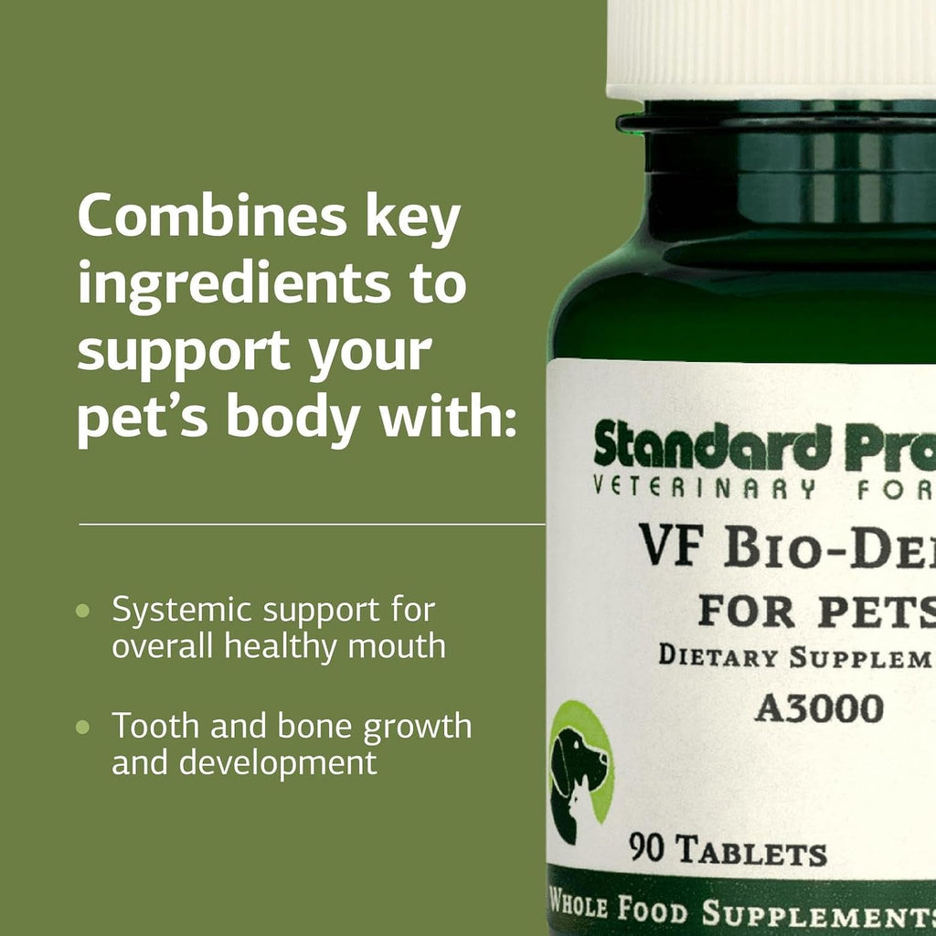 Standard Process VF Bio-Dent for Pets - 90 Tablets