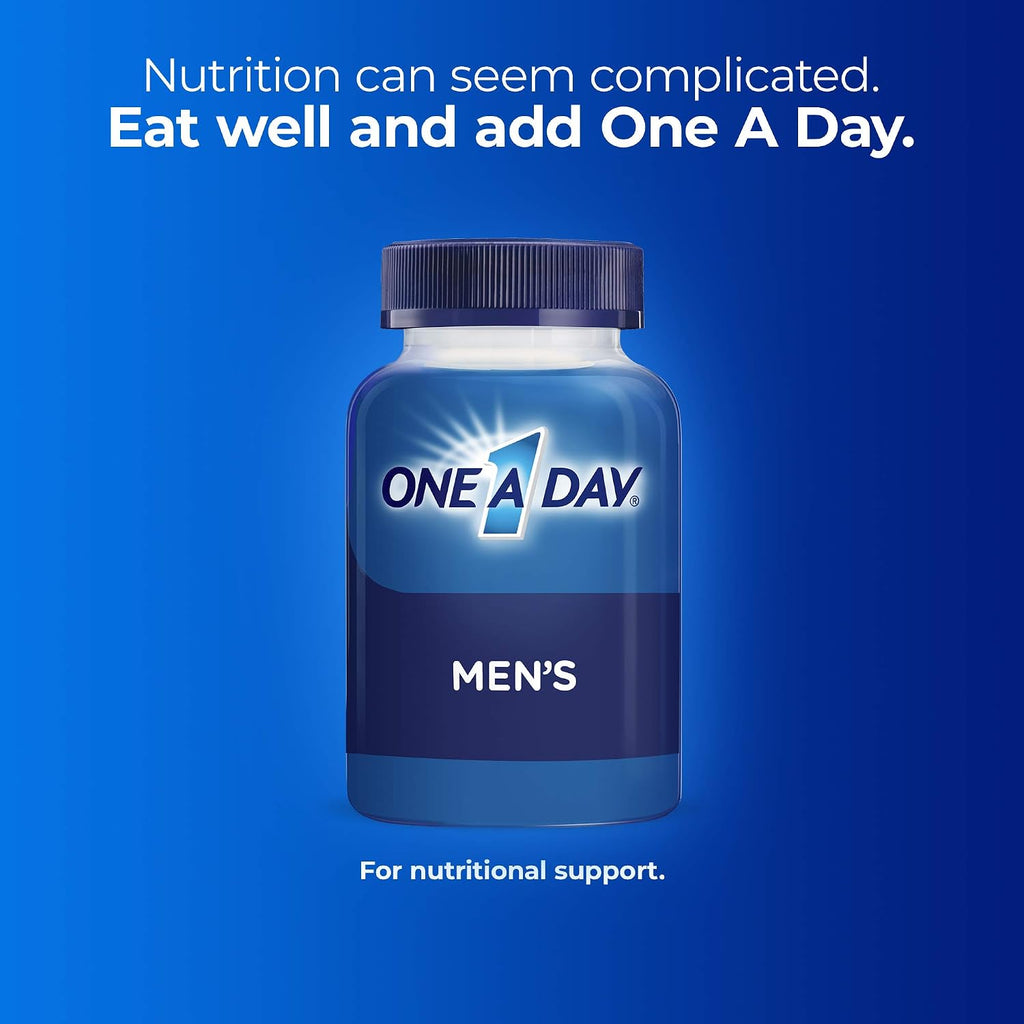 One-A-Day Men's Pro Edge Multivitamínico Completo para Hombres - 200 Comprimidos (4 Envases de 50)