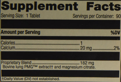 Standard Process Pneumotrophin PMG 90 Comprimidos – Image 3