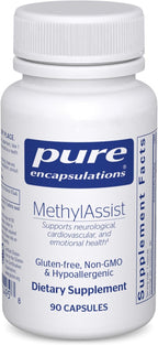 Pure Encapsulations MethylAssist - B Complex with Methylfolate and Benfotiamine - 90 Capsules