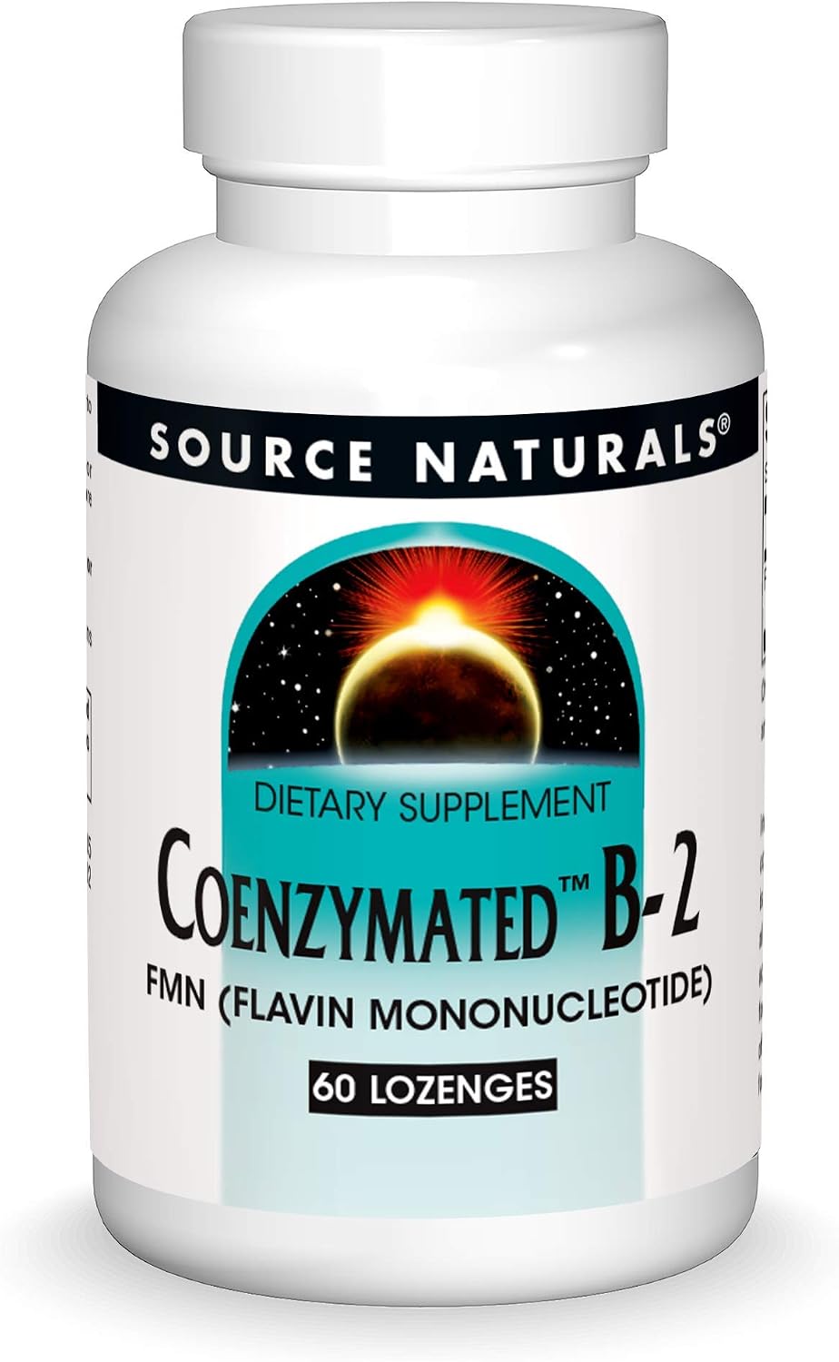 Source Naturals Coenzymated B-2 Lozenges 25 mg, 60 Comprimidos