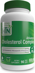 Health Thru Nutrition Advanced Cholesterol Complex | Lipid Metabolism Support | 90 Capsules