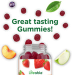 Lifeable Multivitamínico Femenino en Gominolas Sabor Frambuesa - 90 Gominolas