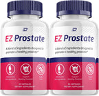 EZ Prostate Suplemento para Hombres – EZProstate Píldoras Fórmula Avanzada (2 Envases – 120 Cápsulas)