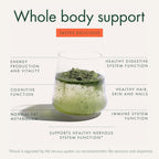 WelleCo The Super Elixir Daily Greens Powder - Sabor Naranja Sangre (Frasco)