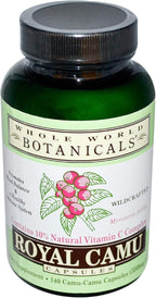 Whole World Botanicals Royal Camu - Vitamina C Natural en Polvo (140 CT)