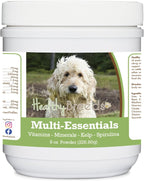 Healthy Breeds Goldendoodle, White, Multi-Essentials Powder para Perros - Suplemento de Vitaminas, Minerales y Antioxidantes - 227 g