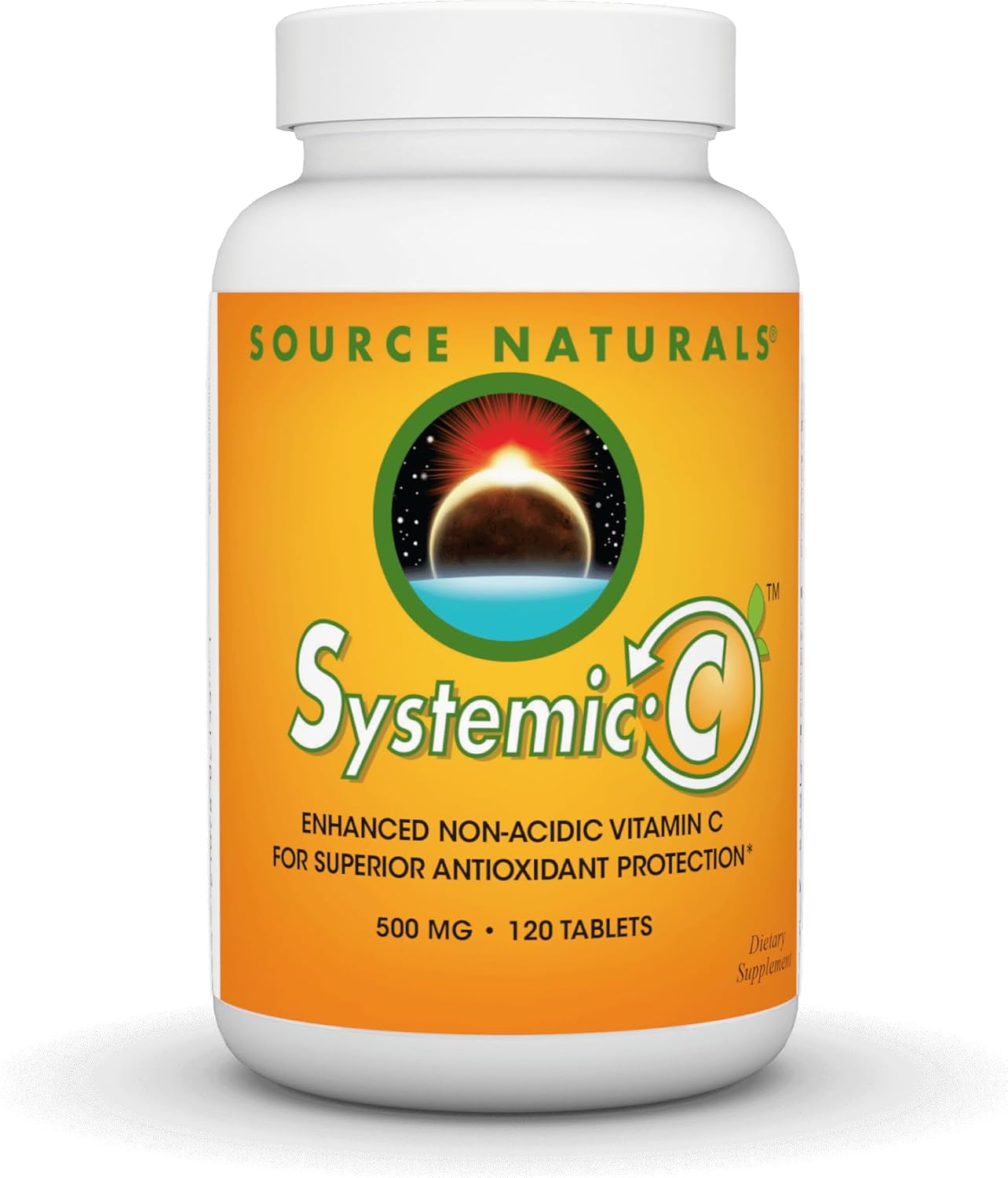 Source Naturals Systemic C – Vitamina C 500 mg, 120 Comprimidos