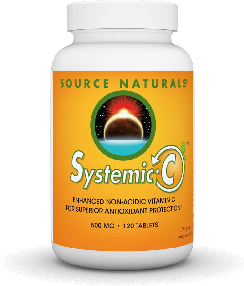 Source Naturals Systemic C, 500 mg - 240 Comprimidos