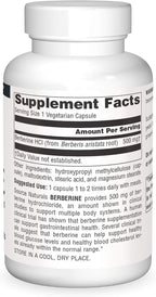 Source Naturals Berberina 500 mg, 120 Cápsulas Vegetales