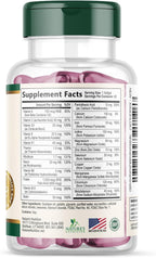 Nature's Nutrition Multivitamínico para Mujeres - Completo con Calcio, Hierro, Zinc y Vitaminas - 60 Cápsulas