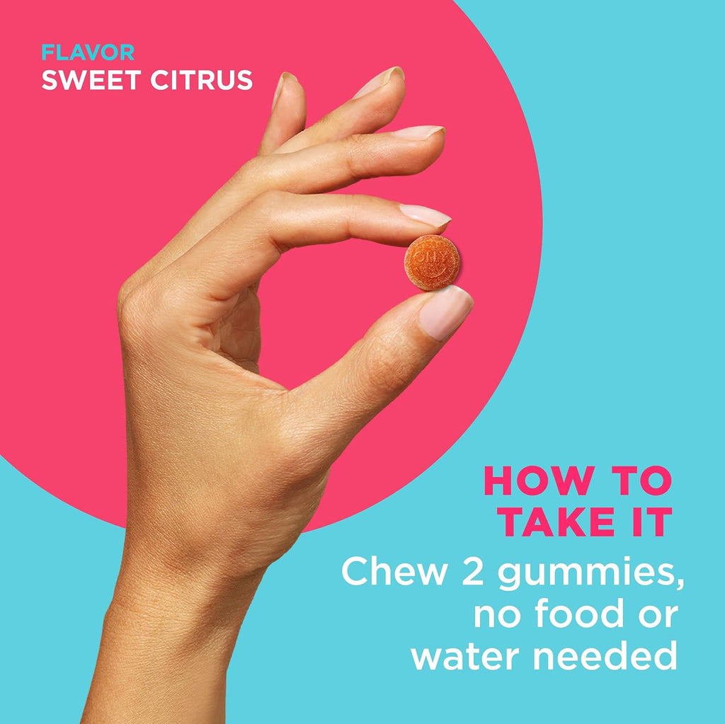 OLLY Gomitas Multivitamínicas Prenatales – Ácido Fólico, Vitamina D, Omega-3 DHA – Sabor Cítricos y Bayas – 80 unidades