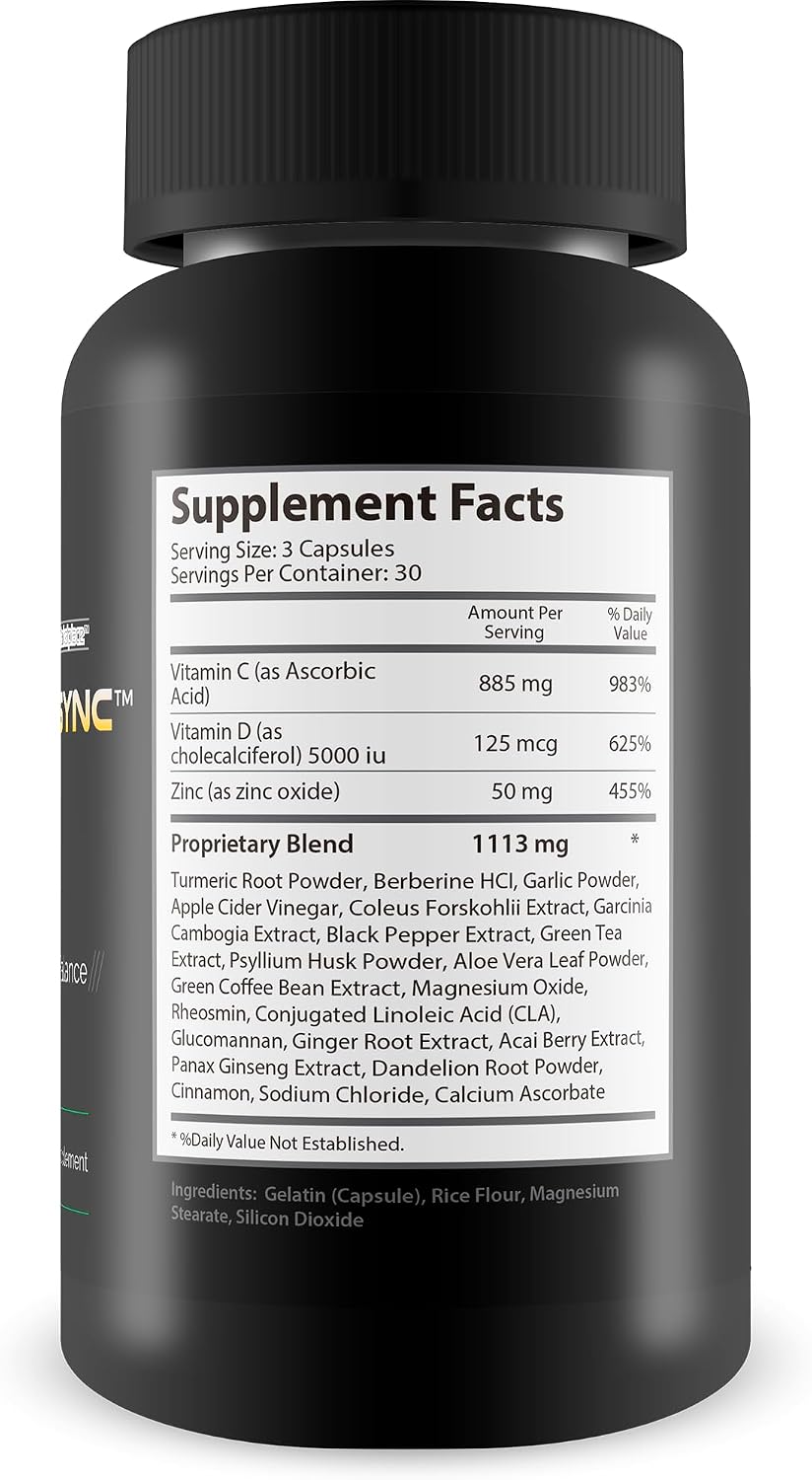 Sugar Sync Pro - Suplemento para el Equilibrio del Azúcar en Sangre