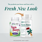 Michael's Health Naturopathic Programs Teen Boys - Multivitamínico Diario para Adolescentes Varones - 60 Comprimidos Vegetarianos