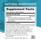 NutriWorth Relora - Complemento alimenticio con magnolia y phellodendron, 300 mg, 60 cápsulas vegetales