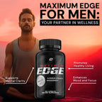 Maximum Edge for Men - Complejo Vitamínico - 120 Cápsulas (2 Paquetes)