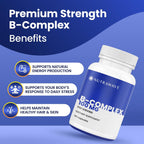 Nutra Wave Super B Complex, Complejo B de Alta Potencia con Colina y Mio-Inositol, 60 Cápsulas