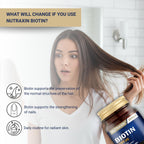 Nutraxin Vitals Biotin 5000 mcg - 30 Comprimidos