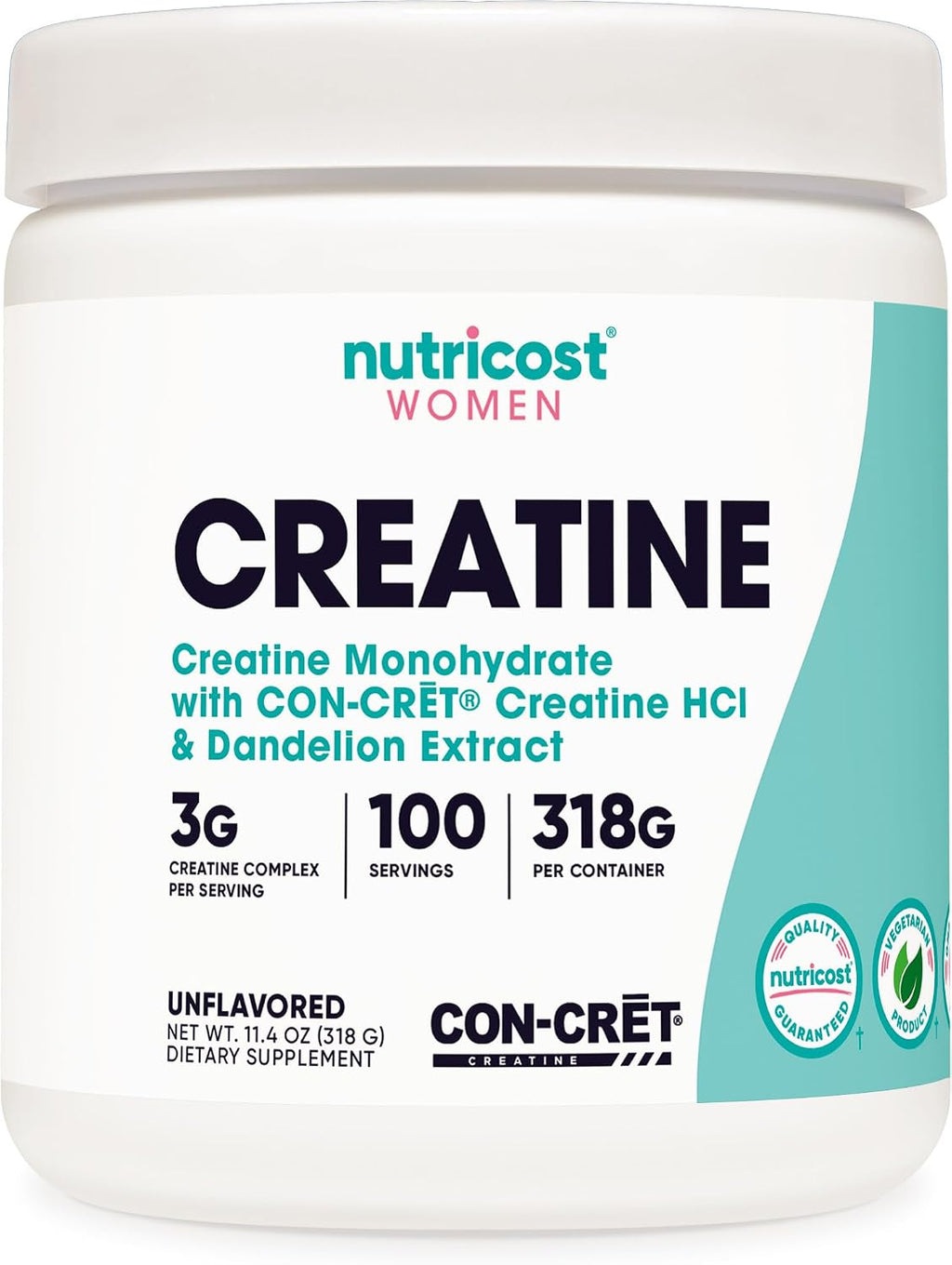 Nutricost Creatina Monohidrato en Polvo Micronizada, Sabor Melocotón Mango, 50 Servicios - Vegana, Sin Gluten