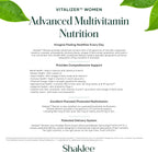 Shaklee Vitalizer Women - Multivitamínico Prenatal/Postnatal con Omega-3 y Probióticos - 30 Tiras Vita-Strip