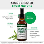 NutraMedix Chanca Piedra Gotas - Suplemento Líquido para el Bienestar Renal y Hepático (30 ml)