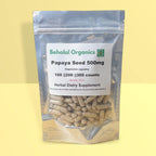 Semilla de Papaya 500mg Cápsulas Vegetarianas