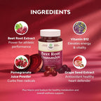 Gominolas de Remolacha Flow Boosting con Granada, Uva y Vitamina B12 - 60 Gominolas Veganas