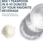 Vital Nutrients Vital Brain Powder - Suplemento para la función cognitiva y memoria - 150 g - Sabor limón
