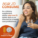 Best Naturals Complejo B con Inositol y PABA, 240 Comprimidos - Fabricado en EE. UU. - No-GMO y Sin Gluten
