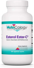NutriCology Ester-C con Bioflavonoides - Ascorbato de Calcio - 200 Cápsulas