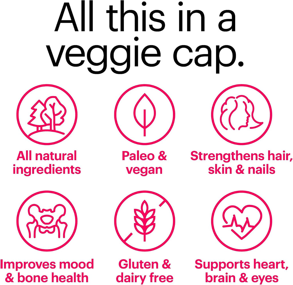 Wellthy Her Multivitamínico Diario Vegano para Mujeres (30 Días)