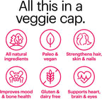 Wellthy Her Multivitamínico Diario Vegano para Mujeres (30 Días)
