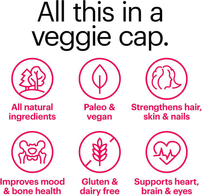 Wellthy Her Multivitamínico Diario Vegano – Salud ósea y ocular: La vitamina D favorece la absorción de calcio – Image 4