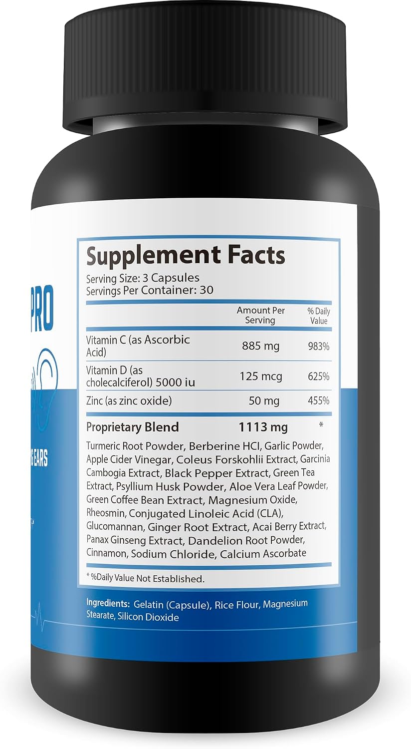 Tinnidrop Pro Cápsulas - Apoyo para la Salud Auditiva