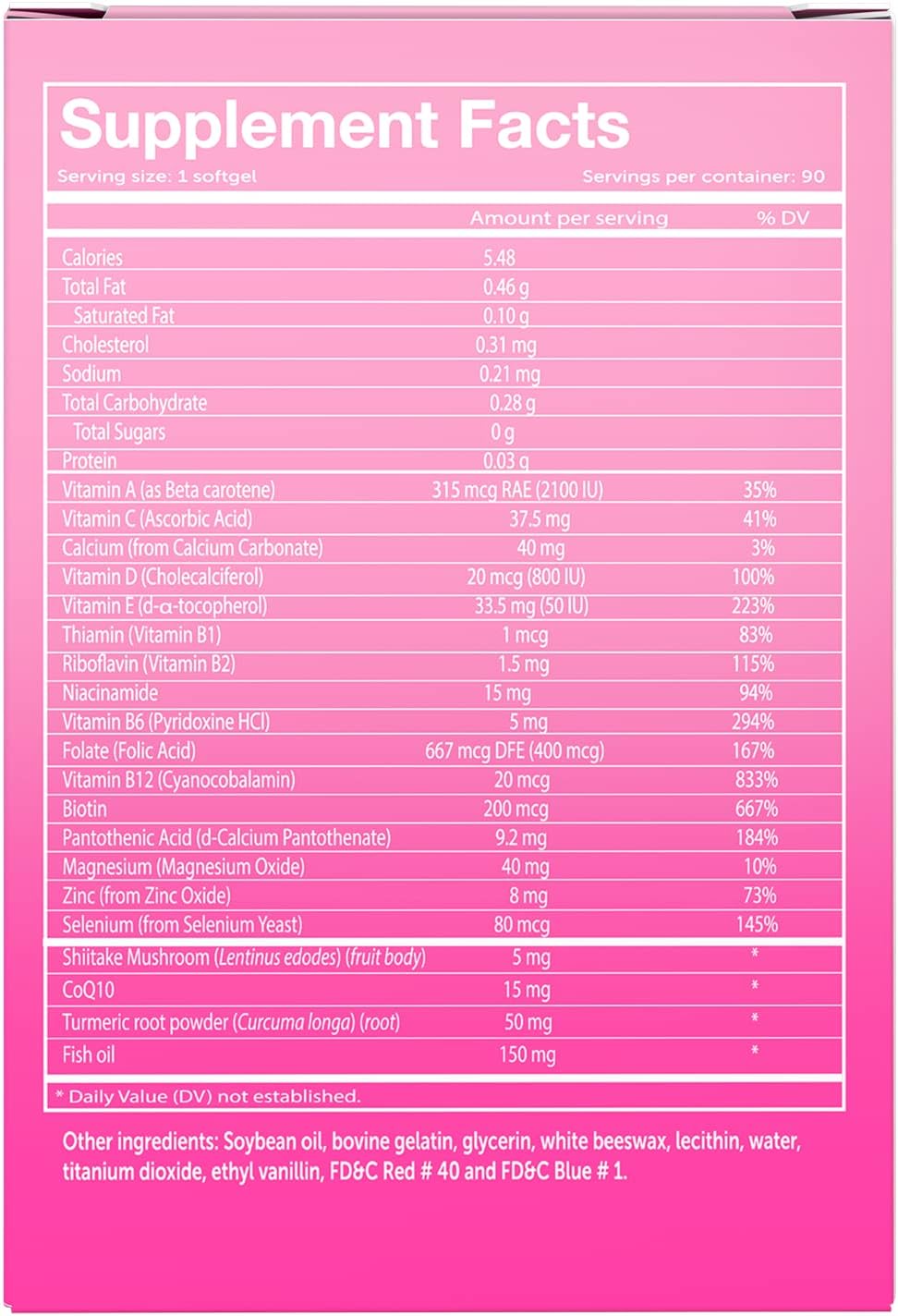 Vivioptal Women 90 Cápsulas Blandas - Multivitamínico y Multimineral con CoQ10 y Omega-3
