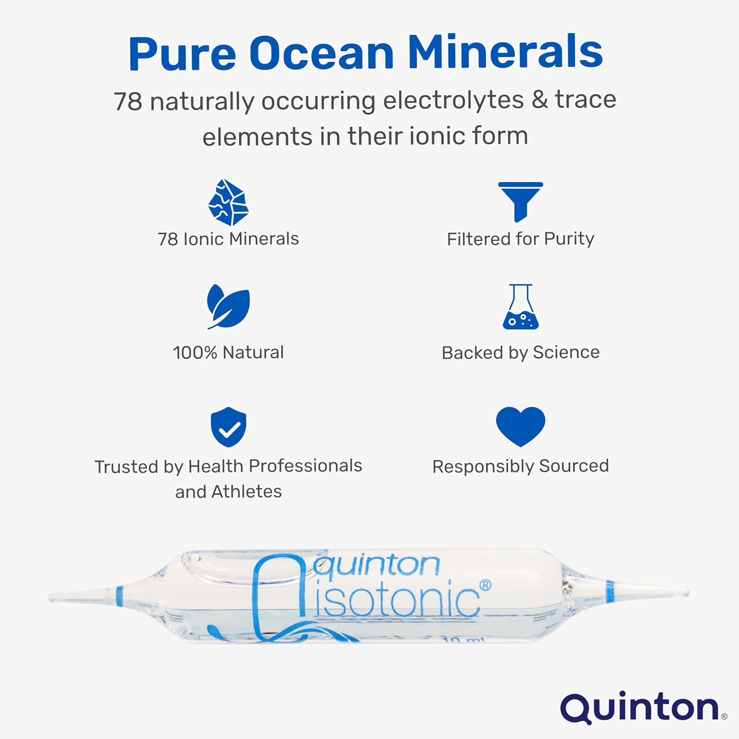 Quinton Isotonic - 30 ampollas de 10 ml