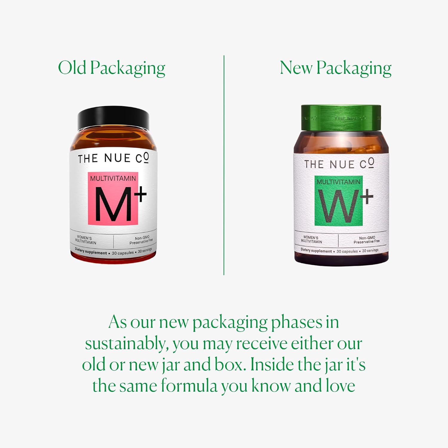 The Nue Co. Multivitamínico para Mujeres, 30 Cápsulas