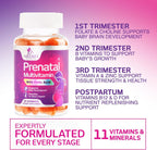 Gomitas Prenatales con Ácido Fólico y Vitaminas - Nature's Nutrition