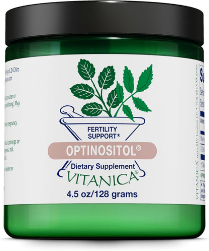 Vitanica Optinositol - Myo-Inositol y D-Chiro Inositol en Polvo (4000 mg + 100 mg) - 125 g – Image 1