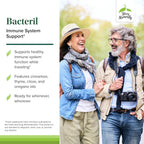 Terry Naturally Bacteril - Suplemento intestinal con clavo, canela, tomillo y orégano - 60 cápsulas blandas