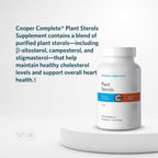 Cooper Complete Esteroles Vegetales, 60 Cápsulas, Apoyo al Colesterol y Salud Cardíaca