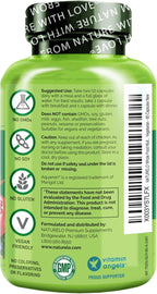NATURELO Multivitamínico para Adolescentes - Complejo Vitamínico para Chicos - con Extractos Vegetales - No Transgénico - Vegano - 60 Cápsulas