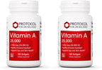 PROTOCOL FOR LIFE BALANCE Vitamina A 25.000 UI - 100 Cápsulas Blandas