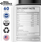 Real Science Nutrition Lew-X - Suplemento para Apoyo Cognitivo y Alivio de Temblores Musculares