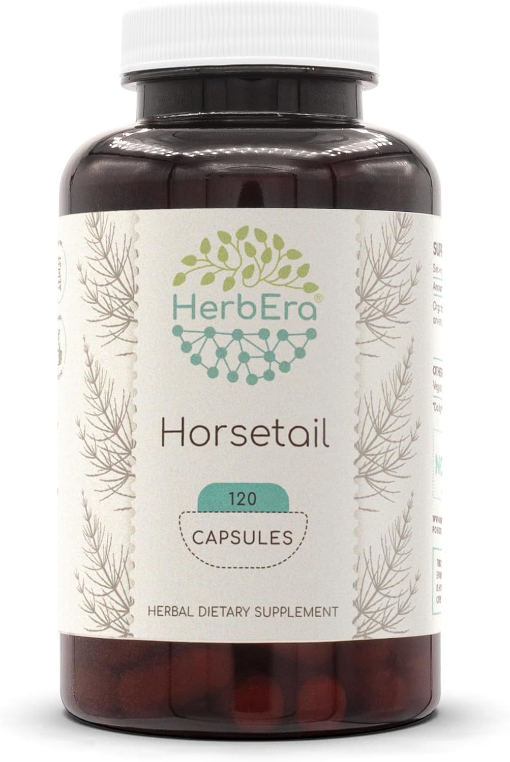 HerbEra Cola de Caballo 1000 mg, 120 Cápsulas