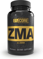 5% Nutrition Core ZMA con Boro - 90 Cápsulas