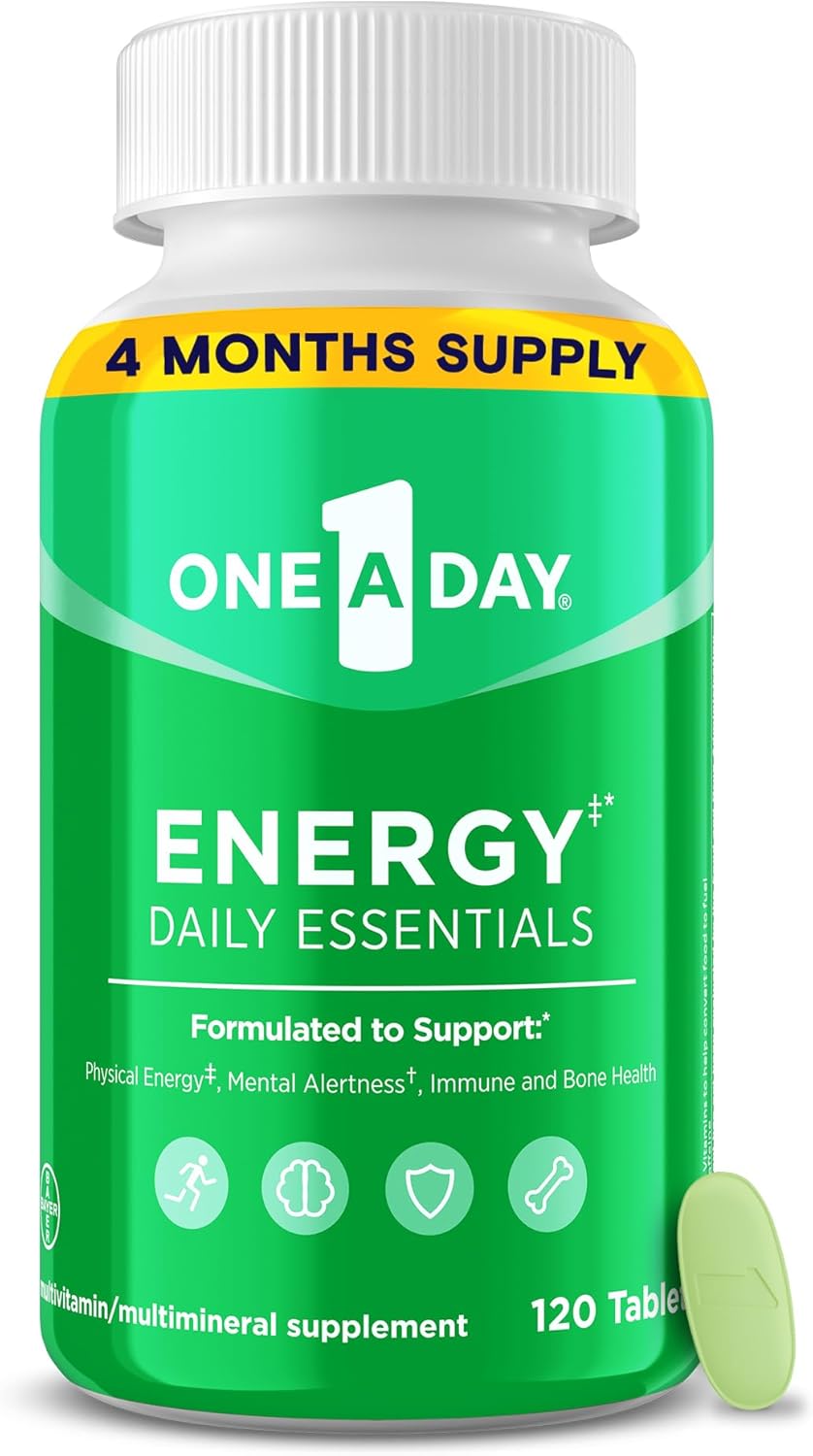 One A Day Energy Multivitamínico Diario, 120 Comprimidos