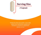 Seeking Health Multivitamin One MF - Complejo Multivitamínico sin Metilo con Folinato de Calcio y Vitamina B12