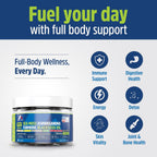 A1 Body Fuel Gominolas de Sea Moss, Fórmula 10 en 1, 90 unidades