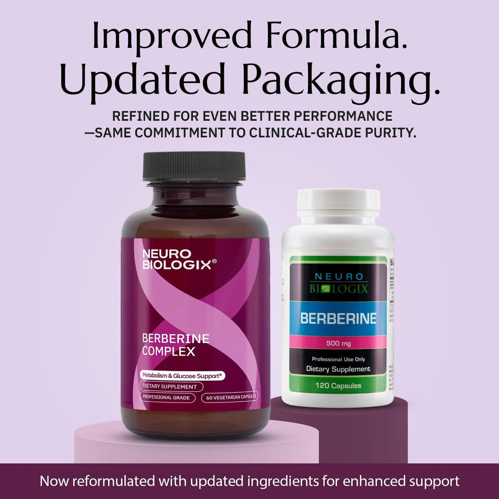 Neurobiologix Berberine Complex - 60 Cápsulas Vegetarianas